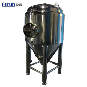 Equipo de cerveza Mini chaqueta cónica 1000l Ss fermentador cónico